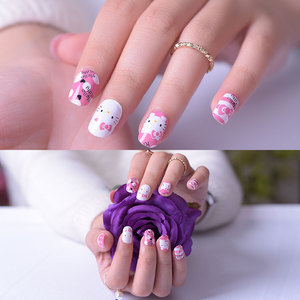 Bán Buôn Chất Lượng Cao Dễ Thương Hello Kitty Nail Polish Strips Nail Stickers - Product Image 2