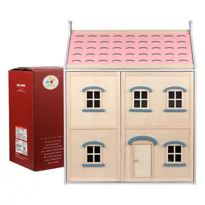 Low price of Brand new baby role play toy wooden doll house toy wooden educational toys