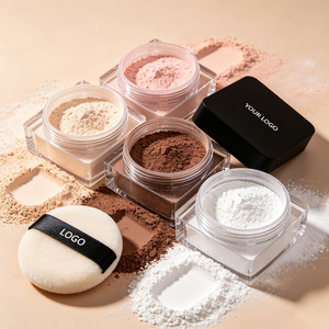 Polvo Fijador Suelto Rosa de Marca Privada, Maquillaje Facial Mate con Control de Grasa, Fabricante - Product Image 5
