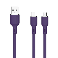 SOMOSTEL BP11 pengisi daya USB kabel data pengisi daya ponsel Cave ricarica untuk iPhone Tipe C kabel telepon