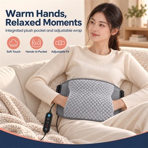Manta Eléctrica con Bolsa de Trigo Calentada, Control de Vibración, Calor y Temporizador, Control Remoto para Uso en Cama y Hogar - Product Image 6