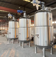 Cuve de mélange en acier au carbone pour le processus d'agitation de liquides industriels