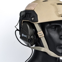 Casque tactique WADSN avec adaptateur pour casque, fonction de réduction du bruit, casque de jeu WZ190
