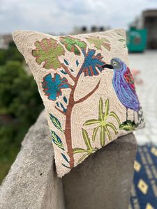 Housses de coussin brodées imprimées en coton géométrique de haute qualité pour le salon au meilleur prix de gros - Product Image 2