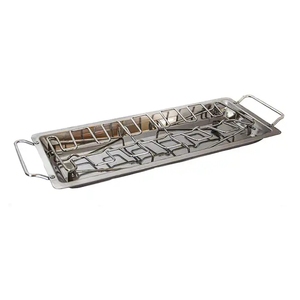 Baquetas <span class=keywords><strong>de</strong></span> Acero Inoxidable para Barbacoa, Soporte para <span class=keywords><strong>Asador</strong></span> <span class=keywords><strong>de</strong></span> Pata <span class=keywords><strong>de</strong></span> Pollo, Ala, Horno, <span class=keywords><strong>Asador</strong></span>, Baquetas, Acero Inoxidable, Barbacoa - Product Image 5