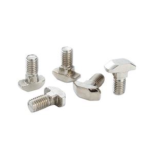 Aangepaste Din186 304 Roestvrij Staal <span class=keywords><strong>T</strong></span> Bouten M6 M8 M10 Rechthoekige Vierkante Kop <span class=keywords><strong>T</strong></span> Bout - Product Image 1