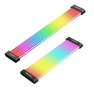 <span class=keywords><strong>UpHere</strong></span> 1 à 4 RGB Splitter Cable 5V 3Pin ARGB LED Strip Connector Extend For Addressable Case Fan - Product Image 1