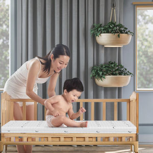 Skylee <span class=keywords><strong>Matelas</strong></span> pour bébé 4D haute résilience haute absorption amovible et lavable vermicelle - Product Image 1