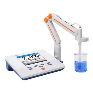 Medidor Inline de pH do equipamento de teste de laboratório de alta precisão com impressora e testador de pH do display LCD
