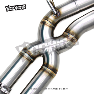 Tùy chỉnh valved hệ thống ống xả SS304 cho audi S4/S5 B8 b8.5 3.0T 2013-2019 Supersport xe giảm thanh xả với điều khiển từ xa - Product Image 3