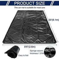 Tapis de lavage de voiture gonflable LIYUAN, vente en gros, tapis de garage, bâche de protection pour le nettoyage du sol