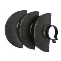 Protection de sécurité robuste en métal pour meuleuse d'angle de 4 pouces / 100 mm, déflecteur de étincelles et de débris
