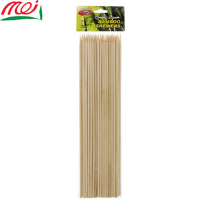 Brochetas de Bambú de Doble Punta para <span class=keywords><strong>Camarones</strong></span>, 60 cm, para Barbacoa, al por Mayor, Compostables y Ecológicas - Product Image 1