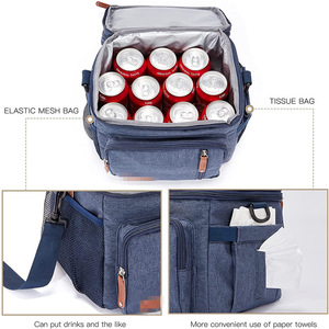 Bolsa Térmica para Picnic Personalizada con Logotipo OEM, Aislada, Portátil, con Múltiples Bolsillos, 100% Impermeable - Product Image 6