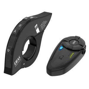 EUC Auriculares Inalámbricos con Intercomunicador NFC, Manillar con Control Remoto FM, Manos Libres, Accesorios para Motocicletas <span class=keywords><strong>Q7</strong></span> Q20 - Product Image 5