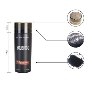 3 Languages Private Label 27.5G <strong>Hair</strong> Loss Treatment <strong>Fibre</strong> Fully Keratin <strong>Hair</strong> Building Fiber <strong>Powder</strong> - Product Image 4