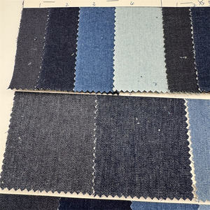 Высококачественная джинсовая ткань из хлопка и полиэстера, 14 унций-18 унций, ткань для обработки одежды, джинсовая юбка - Product Image 3