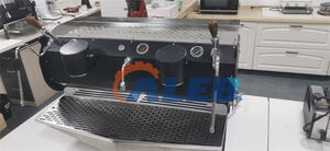 Extracteur de café expresso à prix d'usine Machine à ébullition Source d'alimentation électrique Machine à café Machine à café 2 groupes ou 1 <span class=keywords><strong>groupe</strong></span> - Product Image 3