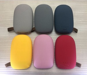 Muestras gratis Lindo piedra cargador rápido Llavero portátil Dual USB bancos de energía 10000Mah - Product Image 2