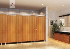 Aogao Nhà Máy Giá Phong Cách Hiện Đại Nhà Vệ Sinh Công Cộng Tủ Phân Vùng - Product Image 5