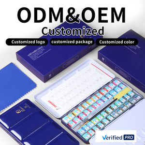 Giorgione 48 colores <span class=keywords><strong>Winsor</strong></span> Newton sólido metálico <span class=keywords><strong>acuarela</strong></span> pintura Kit portátil campo bolsillo Aquarelle Set para pintura de papel - Product Image 3