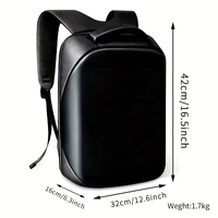 Mochila Publicitaria LED Personalizable con Pantalla Dinámica a Todo Color, Resistente al Agua, para Caminar