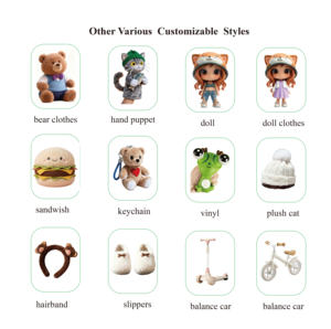 Nouveaux produits transfrontaliers en vente chaude, tous types <span class=keywords><strong>de</strong></span> peluches étranges, le classique des montagnes et des mers, cadeau d'anniversaire pour enfants - Product Image 6