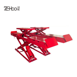 Plateforme élévatrice à ciseaux hydraulique à double niveau ZeHoo DJ-4540 Underground 4500KG pour voiture avec alignement des quatre roues et hauteur maximale de 1850 mm - Product Image 2