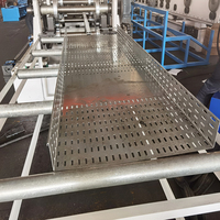 Kabeltrassen-Rollformmaschine 50-800mm Breite C-Kanal Stanz- und Formlinie Kabeltrassen-Rollformmaschine