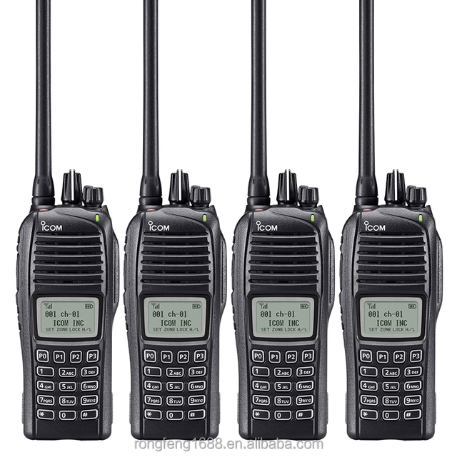 UHF VHF Digital Transceiver IC-F3263DT Waterproof Walkie Talkie ICOM IC-F4263DT Portable Two-Way Radio