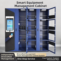 Armoire d'équipement intelligente avec circulation automatique de documents, armoire de stockage et d'accès à reconnaissance faciale pour la gestion des articles