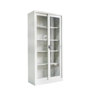 <span class=keywords><strong>Armoire</strong></span> de rangement en métal à 2 portes coulissantes <span class=keywords><strong>Armoire</strong></span> de classement pour <span class=keywords><strong>bureau</strong></span> commercial - Product Image 5