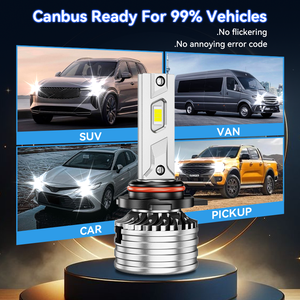 Super luminoso 110W CANBUS lampada a LED H1 H7 <span class=keywords><strong>H11</strong></span> 9005 ventilatore freddo doppio tubo di rame all'ingrosso nuovo Cool Luces Led Para Auto - Product Image 5