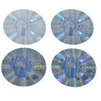 Autocollant holographique personnalisé 2D 3D, étiquette holographique de sécurité anti-contrefaçon, scellé anti-effraction VOID, adhésif laser en nid d'abeille
