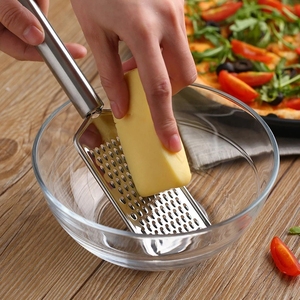 Picadora de acero inoxidable multiusos, herramienta afilada para verduras, ajo, avión, rallador de queso y limón, accesorios de cocina, DD984 - Product Image 4