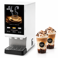 Distributeur de boissons instantanées commercial OEM à 3 têtes, machine à café, lait et thé pour restaurant, épicerie de proximité