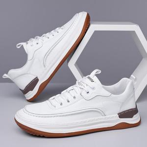 Nuevos Modelos de Mocasines Casuales de Moda, Cuero Genuino, Duraderos, con Cordones, Clásicos, Hechos a Mano, Forro de Malla, Plantilla EVA, Zapatos para Hombre - Product Image 1