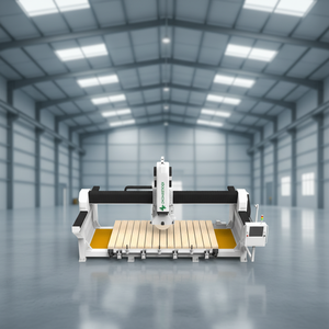 Machine de découpe de <span class=keywords><strong>pierre</strong></span> à 5 axes 3220 CNC pour la gravure de pierres tombales en marbre et quartz - Product Image 1