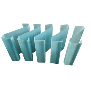 Chống ăn mòn sợi thủy tinh <span class=keywords><strong>FRP</strong></span> <span class=keywords><strong>GRP</strong></span> cửa sổ Louvre cho thông gió công nghiệp ngăn chặn mưa bắn tung tóe - Product Image 3