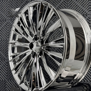 Rines Forjados Cromados con Acabado <span class=keywords><strong>Espejo</strong></span> XINGTU, Multirradio, PCD 5x112 5x120 para Mercedes Clase S, BMW Serie 7, Audi A8 SUV 18-24 - Product Image 2
