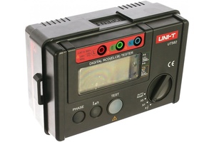 เครื่องทดสอบสวิตช์ป้องกันไฟรั่ว UNI-T UT582+ เครื่องมือวัดฉนวนสองชั้น รับประกัน 1 ปี เครื่องวัด RCD (ELCB) ดิจิตอล UT582 - Product Image 4