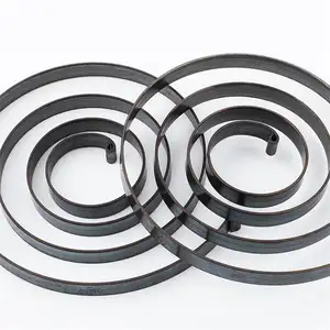 OEM Custom Flat Wire Spring Blacking Treatment Carbon Steel Constant Force Spring