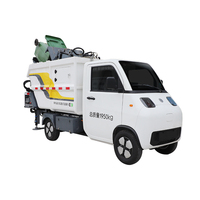 Vente directe usine : Camion compacteur de déchets sanitaires électrique zéro émission BY-LH2000 avec système de levage hydraulique et certificat CE