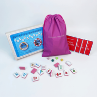 Tapis flottant octogonal portable et pliable, style américain, pour jeu de Mahjong flottant, en matériau EVA écologique, pour divertissement aquatique et poker.