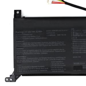 แบตเตอรี่แล็ปท็อป Oem ความจุสูง <span class=keywords><strong>C21N1818</strong></span> B21N1818 สำหรับ Asus VivoBook Pro 14 15 X412DA A412FA X412FJ R424FA X509JA X509MA X509UA - Product Image 3