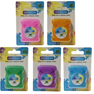 민트 맛 나일론 치과용 치실 왁스 없는 상자형 치아 청소 구강 위생 도구 효과적인 구강 관리 치실 - Product Image 2