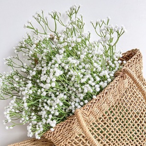 Artificial Baby's Breath Flower Single Stem Silk Wedding Decoration Handmade Romantic Dreamy Home Decor Props - Product Image 4