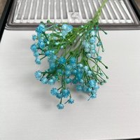 Fleurs artificielles de gypsophile à bas prix en gros, 29 cm, blanches, pour la décoration de la maison, les mariages et les jardins