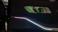 ICarsin pour BMW Série 3 G20 - Éclairage d'ambiance 64 couleurs dynamiques - Kit d'amélioration de l'éclairage intérieur de la voiture - Accessoires