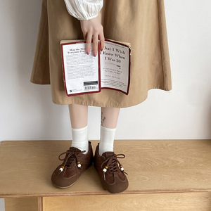 Chaussures de sport rétro 2026 pour femmes, respirantes, antidérapantes, à semelle souple, à lacets, EVERGREEN, automne/printemps/été - Product Image 4